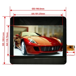 Factory Custom Size 8 inch 1280x800 <strong>Android</strong> TFT <strong>LCD</strong> <strong>Display</strong> Touchscreen PCAP Overlay <strong>Kit</strong> - Product Image 3