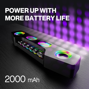 Fifine Ampligame A16 RGB inalámbrico para Bluetooth altavoz portátil para juegos para PC y computadora óptimo para jugadores - Product Image 5