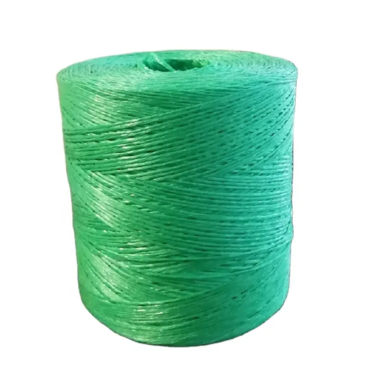 Fil de raphia couleur verte, 3mm, vente en gros, fournitures agricoles, corde d'emballage, vente en gros