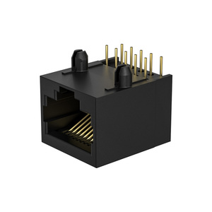 "แจ็คโมดูลาร์ตัวเชื่อมต่อ RJ45 10พินสำหรับ PCB และ faceplate-Quality-XL-11100สูง" - Product Image 5
