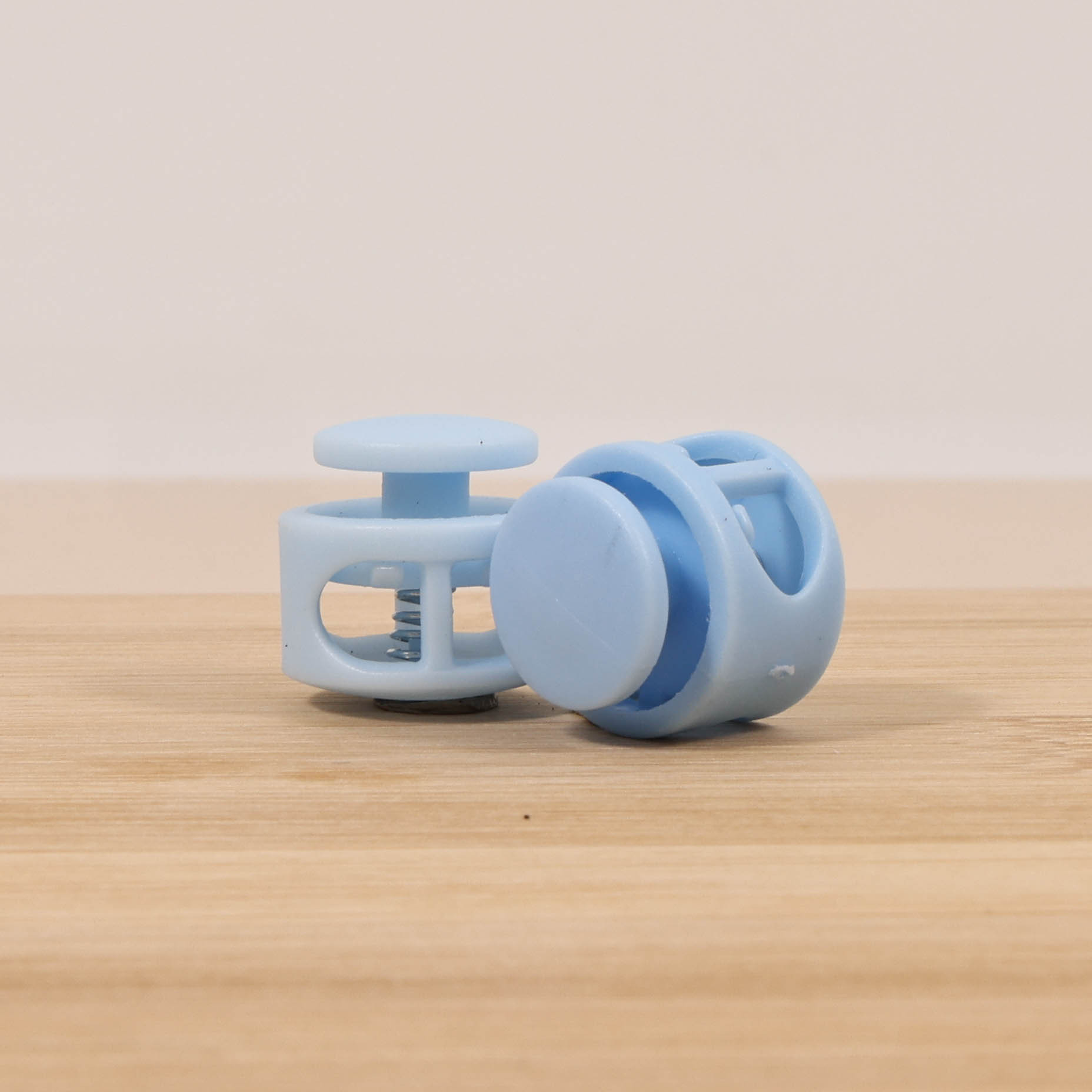 Bleu clair 17mm - 17mm - rond - bleu clair