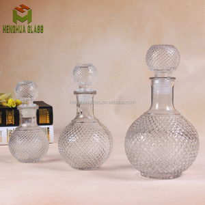 Bán Hot 250Ml 500Ml 1000Ml Rõ Ràng Hình Cầu <span class=keywords><strong>Glass</strong></span> Wine <span class=keywords><strong>Bottle</strong></span> Bóng <span class=keywords><strong>Shape</strong></span> Whiskey Chai Thủy Tinh Decanter Chai Với <span class=keywords><strong>Glass</strong></span> Nắp - Product Image 5