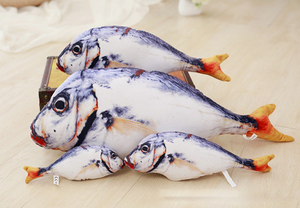 Juguete interactivo para mascotas, 12 tipos de peces a elegir, hierba gatera, pescado flexible de peluche - Product Image 2