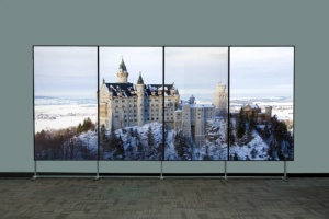 Veeluame 2K/4K Wasserdichtes explosions geschütztes Digital Signage <span class=keywords><strong>LCD</strong></span>-<span class=keywords><strong>Display</strong></span> mit PC/Mobile Control System