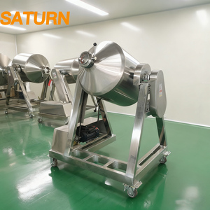 Quay trống bột trộn thương mại gia vị trộn thép không gỉ vitamin premix bột trộn máy - Product Image 5