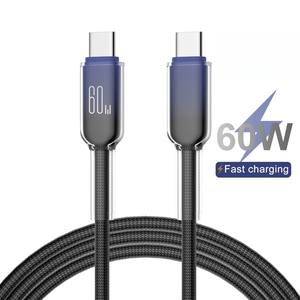 2025สายชาร์จโทรศัพท์ USB C ถึง Type C รุ่น C กำลังมาแรงสำหรับ Apple 16 Samsung /huawei /xiaomi รองรับโปรโตคอลแบบเต็มรูปแบบ - Product Image 1