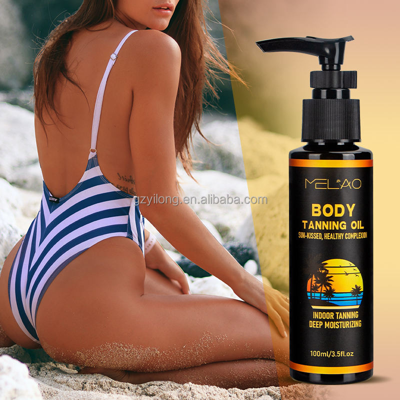 Huile de bronzage pour le corps