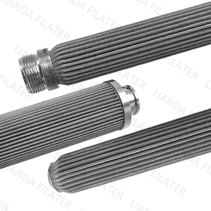 LIANDA <strong>Filter</strong> OD 70 mm SS316L 100 Micron <strong>Sintered</strong> Wire Mesh <strong>Filter</strong> <strong>Cartridge</strong> - Process and Culinary <strong>Steam</strong> <strong>Filtration</strong>