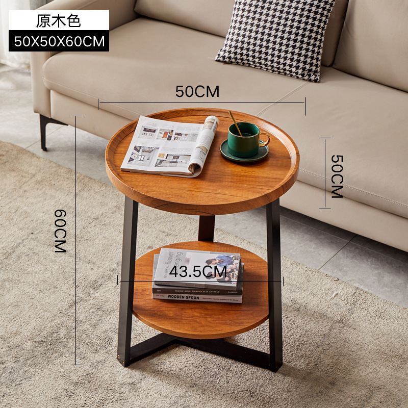 Natural wood color, 50*50*60 double layer