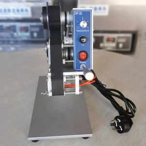Máquina de codificación de cinta eléctrica de escritorio Número de lote Máquina de codificación de fecha de caducidad Cinta de color Máquina de impresión en caliente - Product Image 3