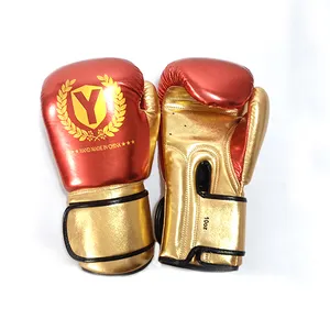14 унций Пользовательский логотип профессиональные тренировочные боксерские перчатки по лучшей цене