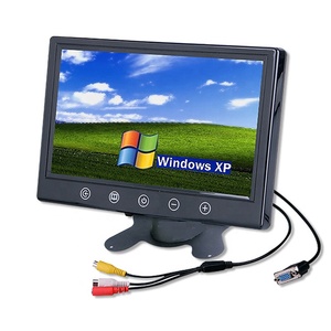 Pantalla de Monitor VGA para ordenador de coche de alta definición de 9 pulgadas, Pantalla de equipo Industrial multiusos, medidor de monitoreo de ordenador de coche - Product Image 1