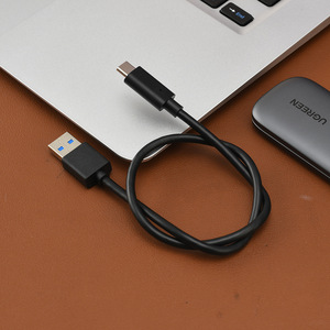 สายดาต้า USB3.1 Type-C 5Gbps พร้อมแจ็กเก็ต PVC ยาว1เมตรชาร์จ3A ฮาร์ดไดรฟ์ USB ไปยังหูฟังโทรศัพท์ที่รองรับ Type-C - Product Image 6