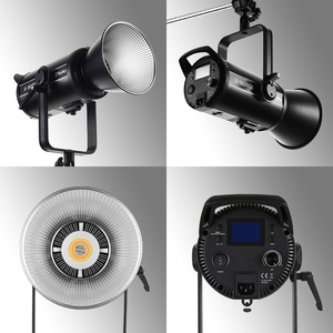 Tolifo X-180RGB 180W 2700-6500K RGB <strong>Continuous</strong> <strong>Output</strong> Led Video Light APP <strong>Control</strong> 20FX Effect COB Photography Studio Light - Product Image 2