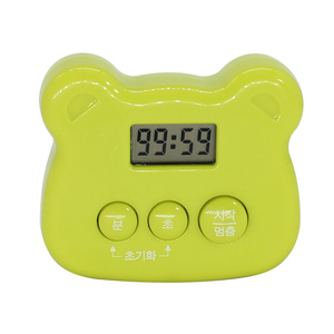 Grande Display digitale LCD elettronico Timer da cucina con Design orso a batteria - Product Image 1