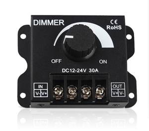 DC12v 24v 30A 3-канальный регулируемый по яркости Одиночный цвет светодиодный осветительный модуль Ручной диммер - Product Image 1