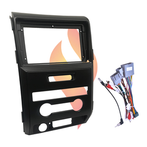 Simple Soft Factory 9 Inch Touch Screen Navigation Panel Dvd Player Car Radio <strong>Frame</strong> Fascia <strong>Frame</strong> for Ford F150 2010-2014 Pikup - Product Image 3