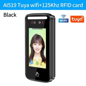 Tuya Wifi Monitor Intercom System Zugangs kontroll system mit biometrischer Identifikation RFID 125KHz Car Attendance Machine Camera
