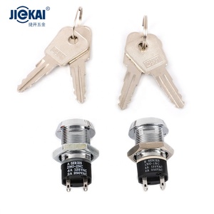 Jk2801 an ninh cao không thấm nước on off hệ thống báo động khóa cửa trượt tự động Key <span class=keywords><strong>Lock</strong></span> Switch - Product Image 5