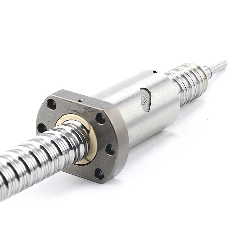 Left thread ball screw sfu2505 c7 grade linear cnc ball screw with ballnut