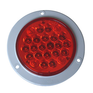 DOT อนุมัติ4นิ้วรอบ ABS หน้าแปลนนีออนไฟท้ายรถพ่วงรถบรรทุก Adr Led หยุด/เปิด/ไฟท้ายรถพ่วง - Product Image 2