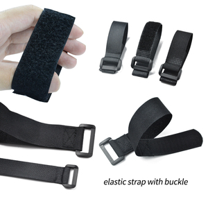 Correas elásticas de gancho y bucle, hebilla de sujeción, correa para cordones de extensión, cincha