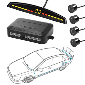 Parktronic-Radar de asistencia de aparcamiento para coche, Detector automático LCD Original de 4/6/8 sensores de marcha atrás - Product Image 1