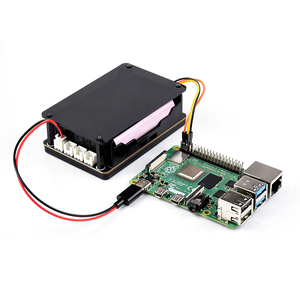 <strong>Raspberry</strong> <strong>Pi</strong> UPS <strong>Power</strong> Supply Uninterruptible UPS HAT 18650 <strong>Power</strong> Management Expansion Board 5V for <strong>Raspberry</strong> <strong>Pi</strong> 4 Model B - Product Image 1