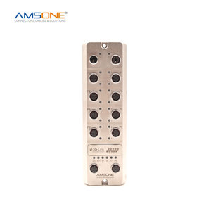 Amsone Custom Factory Source IO-Link Master Station IO LINK IO Hub Module Slave Station Block para equipos de paquete de automatización - Product Image 3