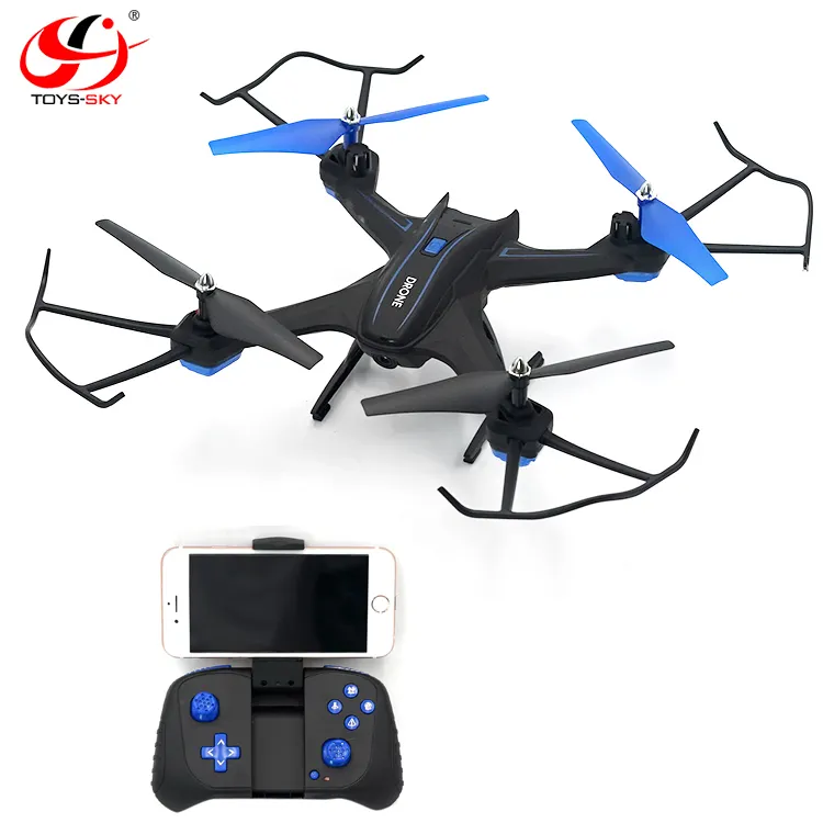 Venda quente S6 2.4G Altura Fixa 4 Axis Aircraft Quadcopter RC Toy Drones Para Crianças com Câmera Wifi 720P HD