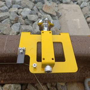 100m Magnetic <strong>Rail</strong> Stringline Versine Measuring Kit for <strong>Rail</strong> Curve Measurenent - Product Image 2