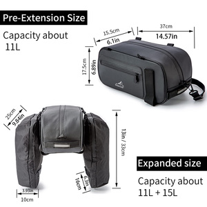 Dây Phản Quang 26L Giá Để Đồ Phía Sau Du Lịch Chống Nước Ngoài Trời Giỏ Đựng Xe Đạp Túi Treo Yên Xe Đạp - Product Image 3