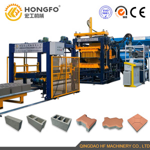 Kỹ thuật QT8-15 mquina de fabricar blocos de concreto hidrulico - Product Image 3