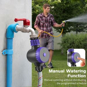 DB Smart Irrigation Water Timer mit Bluetooth WiFi Wireless Remote LCD-Display Sprach steuerung Regen verzögerung/manuelle Funktionen - Product Image 2