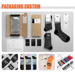 Bán buôn OEM thiết kế thời trang Cotton Tre phụ nữ CREW <span class=keywords><strong>SOCKS</strong></span> người đàn ông Chất lượng cao biểu tượng tùy chỉnh Vớ thể thao - Product Image 6