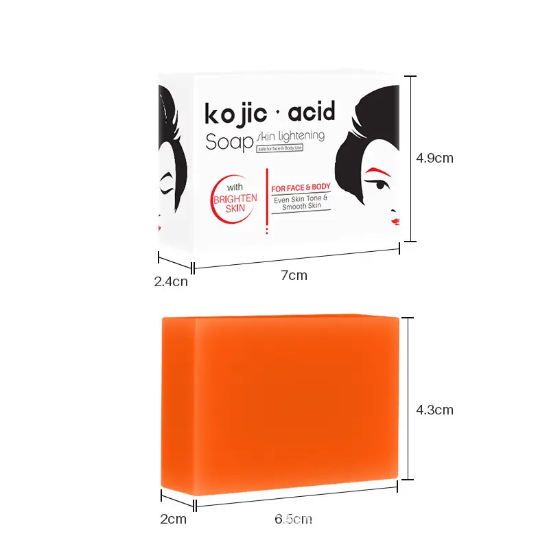 Factory Price Kojic Acid Soap Brightening Hydrated Fresh Skin Handmade Soap For Body And Face