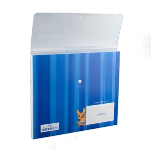 厂家新款定制彩色PP文件夹A4办公文件文件夹pvc pet塑料文件包装盒 - Product Image 2
