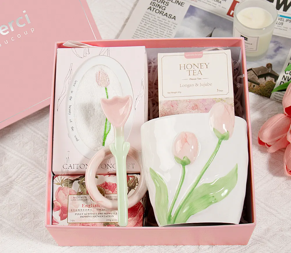Hoge Kwaliteit Valentijnsdag Cadeau Nieuw Ontwerp Moeder Dag Geschenken Tulp Huwelijkscadeaus Voor Gasten