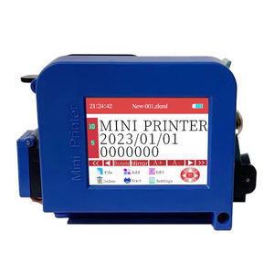 <strong>Portable</strong> 12.7MM Mini Inkjet Handheld Printer for Cosmetics DX5 DX7 Print Head Manual Grade for <strong>Flex</strong> Egg Material for Tube - Product Image 3