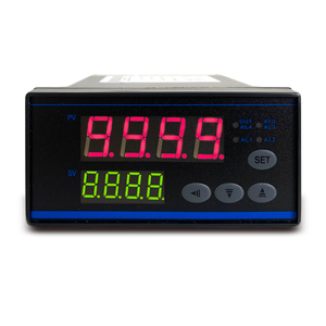 Controlador de temperatura PID Digital, dispositivo LED Dual con salida de entrada PT100 vía Contacto de relé y unidad SSR