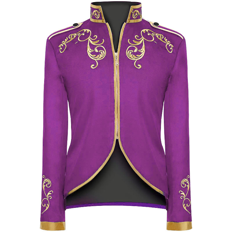 Costume de prince de cour violet