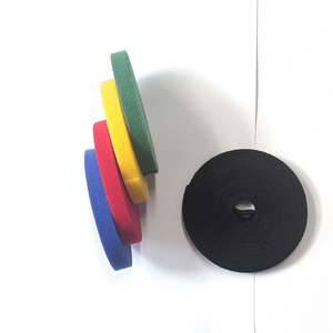 Venta caliente Recomendado Back to Back Hook Loop con Nylon Autoadhesivo Velcroes Hook Loop Roll Pasta fuerte se puede reutilizar - Product Image 3