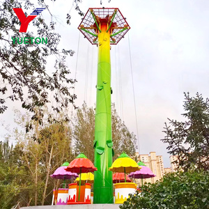 Chính phủ Đấu Thầu Dự Án Công viên giải trí manege thu hút dù dọc tham quan tháp nhảy rơi tự do cưỡi để bán - Product Image 6