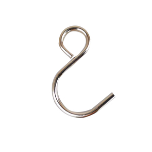 ตะขอเกี่ยวเนื้อคู่หนา 10 มม. ตะขอ S สแตนเลสพร้อมตกแต่งธรรมดาสําหรับแขวนเนื้อ - Product Image 2