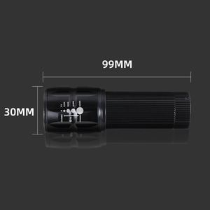 Biểu tượng tùy chỉnh AAA Zoom Led đèn pin cho cắm trại và leo núi Hợp kim nhôm cơ thể thiết yếu ngoài trời sở thích phụ kiện - Product Image 5