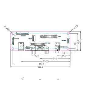 Placa controladora LCD VGA, placa controladora para pantalla LCD - Product Image 6