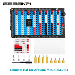 Arduino cappello per Arduino MEGA 2560 R3 Teminal pulsante di Reset cappello e indicatore a LED pannello di protezione in acrilico - Product Image 3