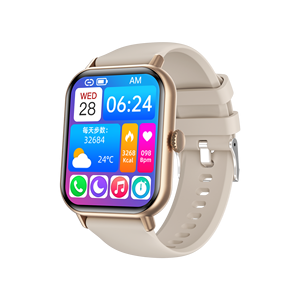 Relojes multifunción de alta calidad Pantalla táctil inteligente Rastreador de distancia Reloj de moda Detección de temperatura Smartwatch - Product Image 4