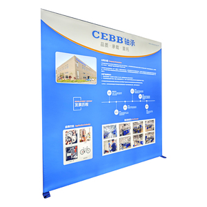 JiongChang Custom Custom Pvc Callopsible Modular Backlit Backdrop Led Curtain Fabric Free Trade Show Portable Tool Light Box - Product Image 6