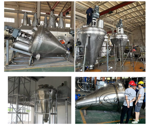 <strong>Conical</strong> Dual Screw <strong>Mixer</strong> with Double <strong>Helix</strong> Batching for Fiber Mixing - Product Image 3